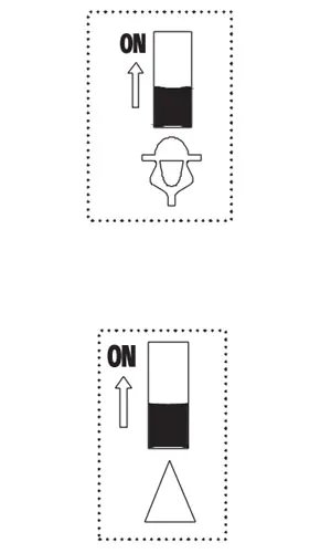 Dip switch setting