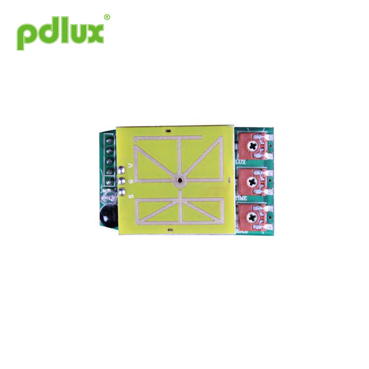 PDLUX PD-S16-V1 माइक्रोवेव सेंसर मॉड्यूल 5.8GHz माइक्रोवेव सेंसर + MCU + IR रिसीवर