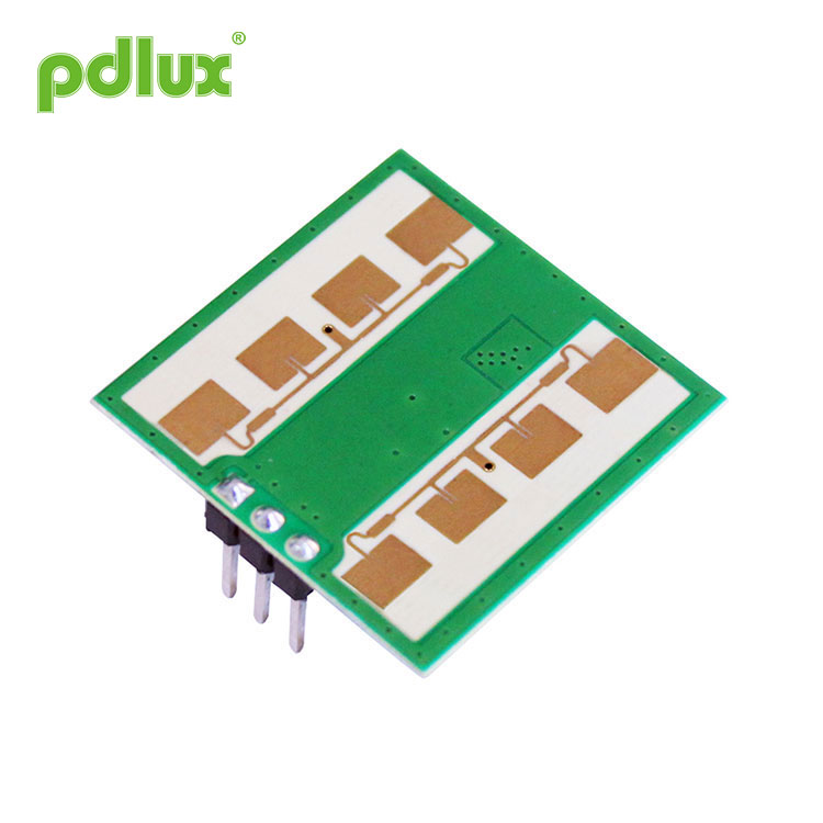 PDLUX PD-V12 स्मार्ट होम 24.125GHz माइक्रोवेव रडार सेंसर मॉड्यूल डॉपलर सेंसर मॉड्यूल